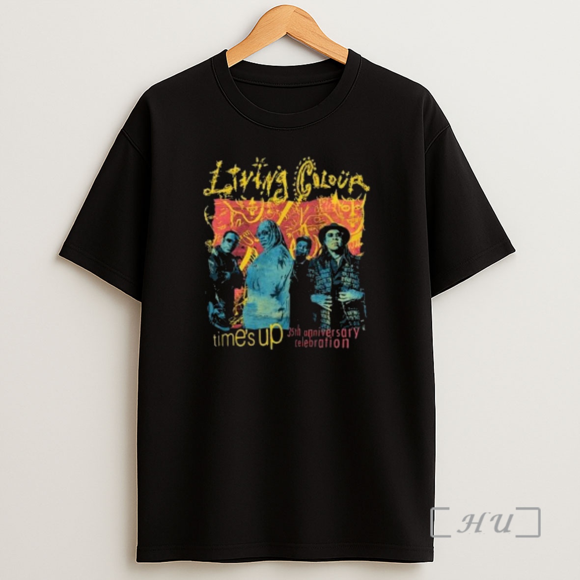 Officials Living Colour Times Up 35 Graphic Circle Black Premium Shirt Sweatshirt Tee