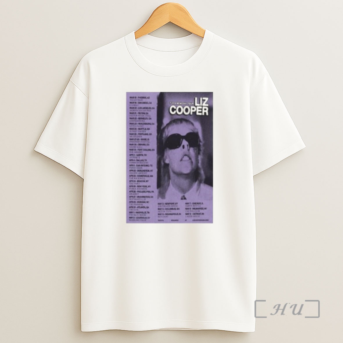 Officials Liz Cooper Its A New Day Tour 2026 Circle White Shirt Sweatshirt Tee
