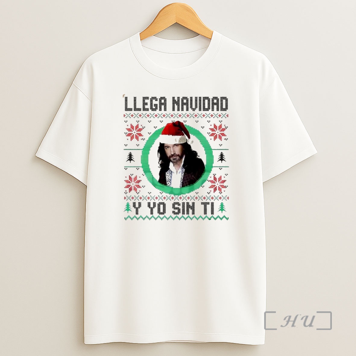 Officials Llega Navidad Y Yo Sin Ti Ugly Christmas Music Lover Shirt Sweatshirt Tee