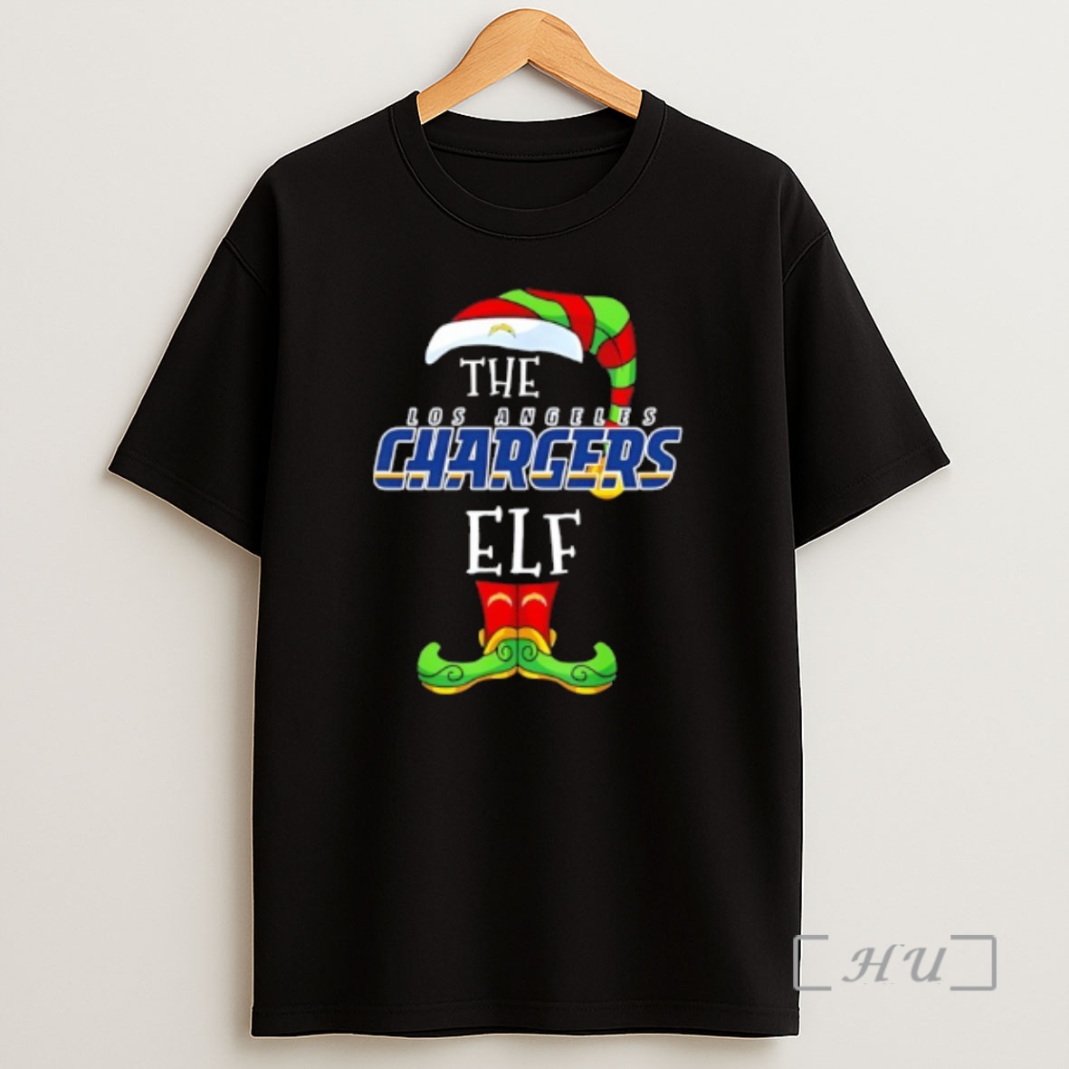 Officials Los Angeles Chargers Christmas Elf Shirt Sweatshirt Tee