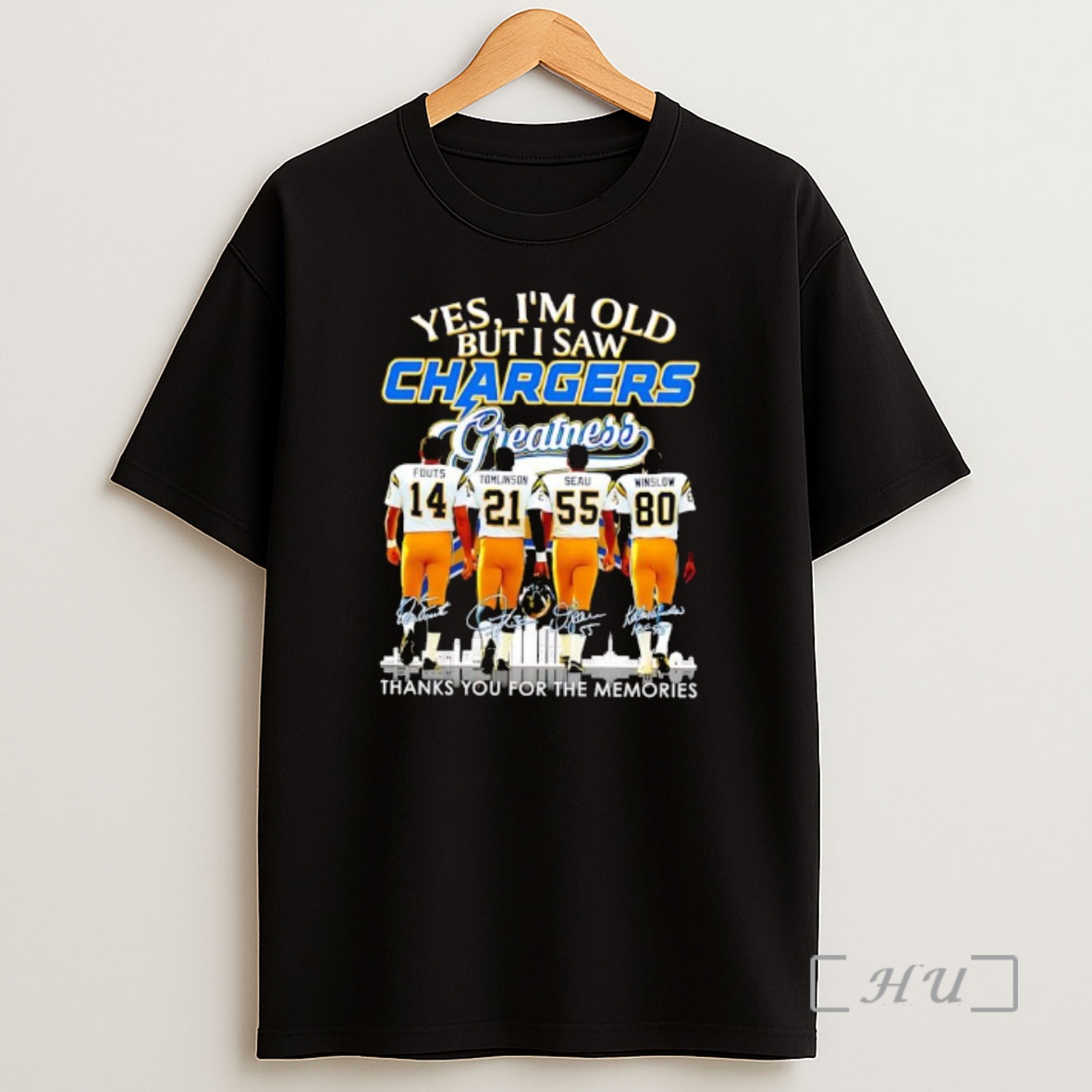Officials Los Angeles Chargers Yes Im Old But I Saw Chargers Greatness Thanks You For The Memories Shirt Sweatshirt Tee