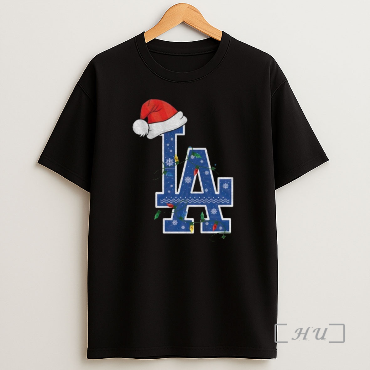 Officials Los Angeles Dodgers Santa Hat Christmas Lights Mlb Baseball 2025 Shirt Sweatshirt Tee