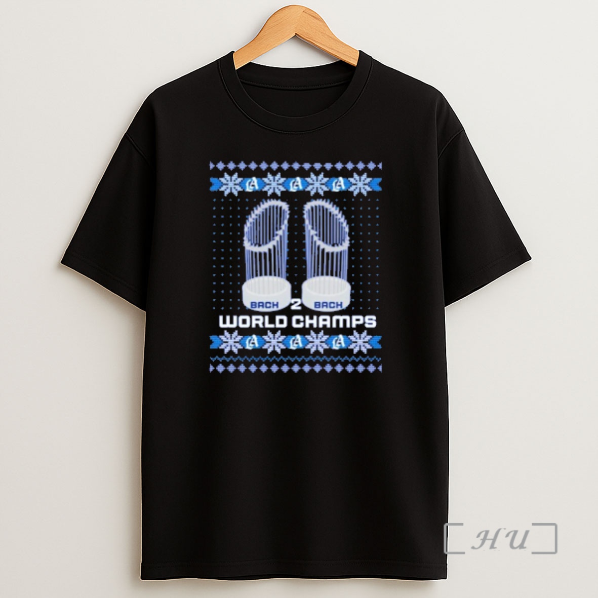 Officials Los Angeles Dodgers Back 2 Back World Champs Ugly Christmast Sweat Premium Shirt Sweatshirt Tee