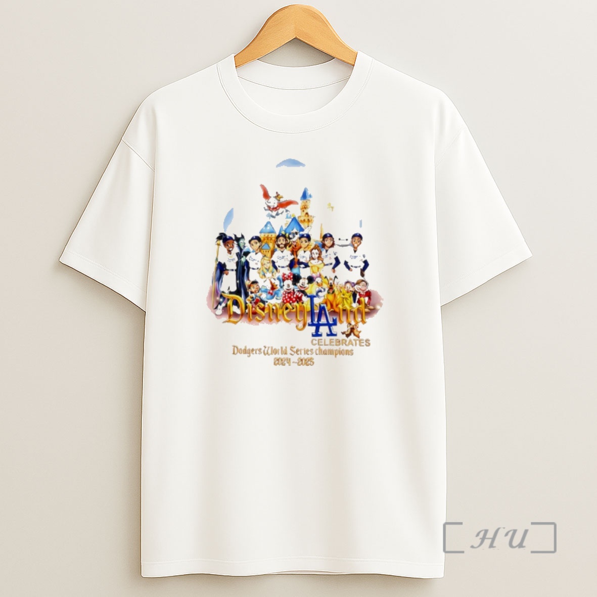 Officials Los Angeles Dodgers X Disney Land Celebrates World Series 2024 2025 Shirt Sweatshirt Tee