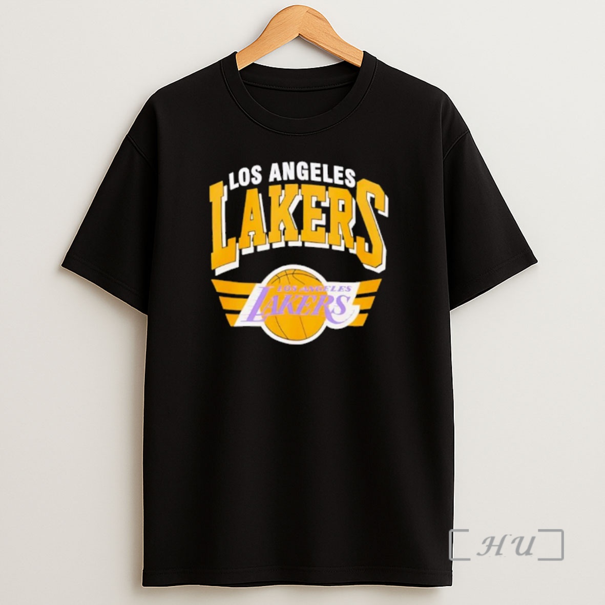 Officials Los Angeles Lakers All Over Crew Logo Shirt Sweatshirt Tee