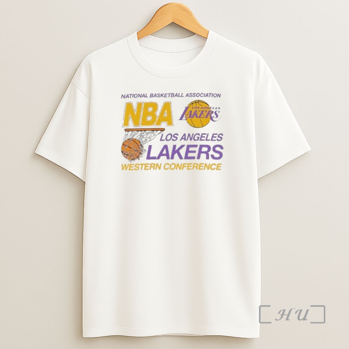 Officials Los Angeles Lakers Basketball Net Western Conference Shirt Sweatshirt Tee