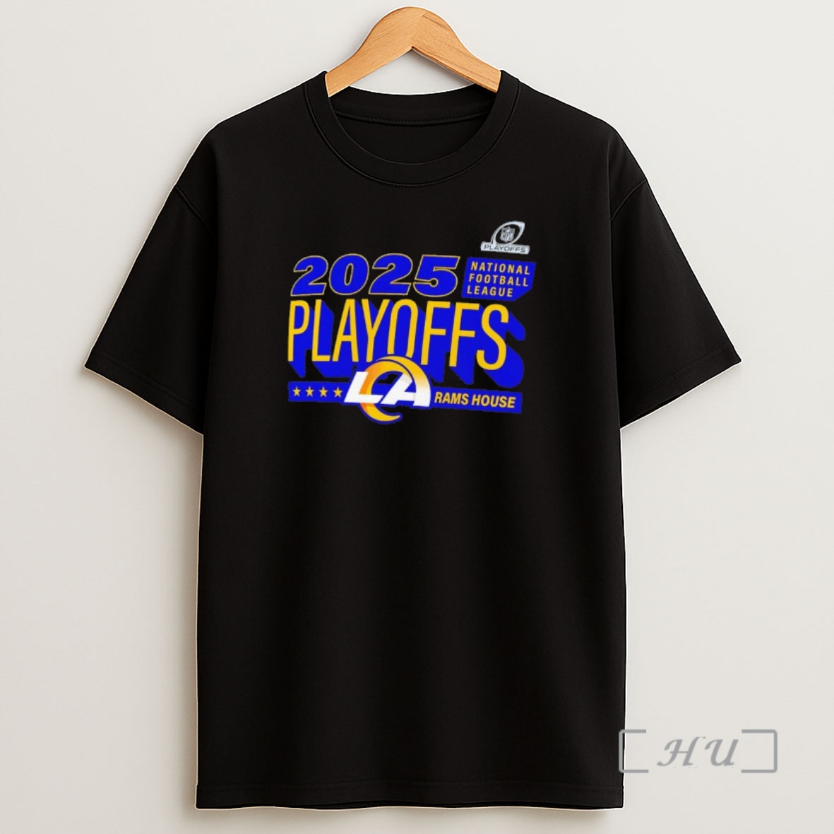 Officials Los Angeles Rams 2025 Nfl Playoffs Logo Shirt Sweatshirt Tee