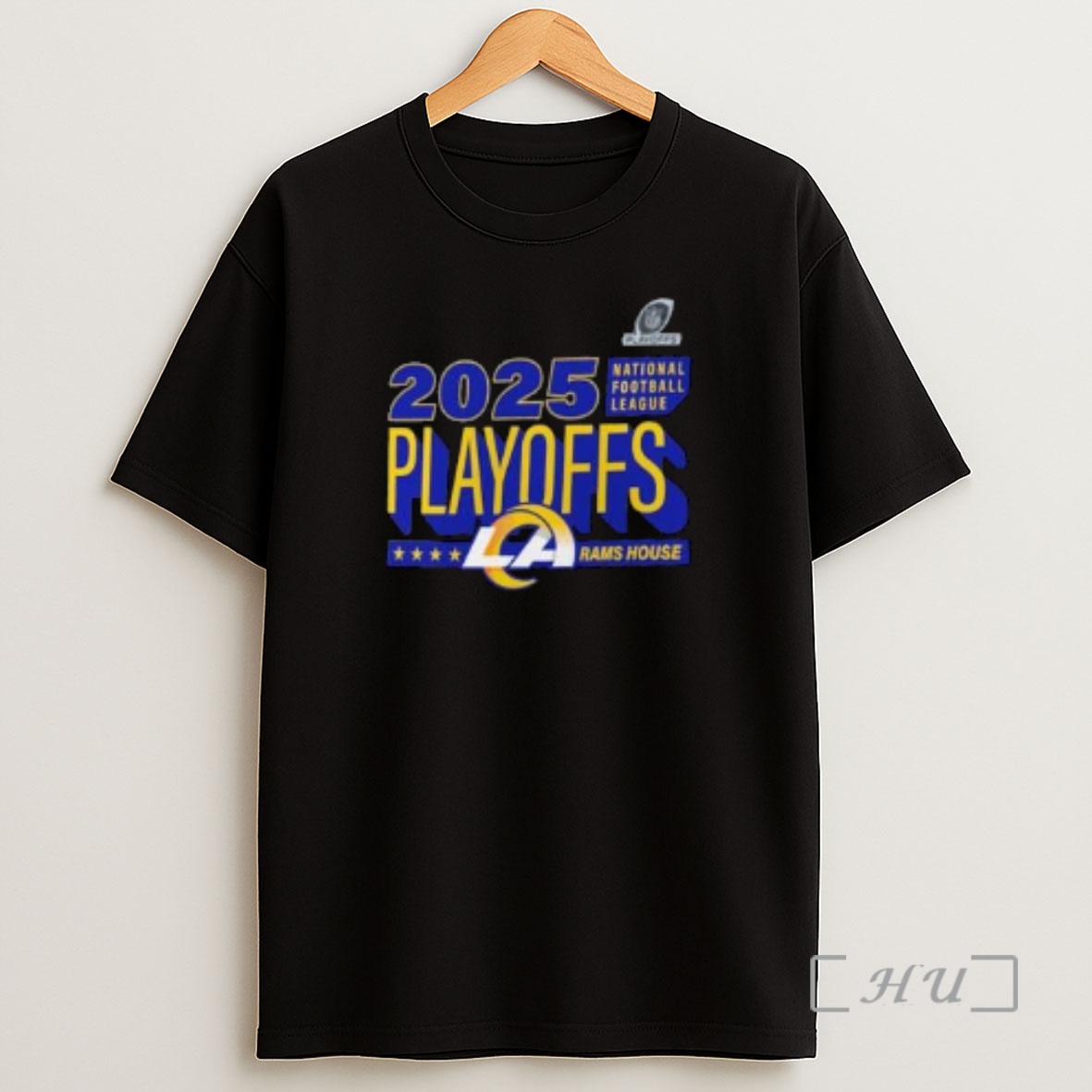 Officials Los Angeles Rams 2025 Nfl Playoffs Ready Circle Black Shirt Sweatshirt Tee