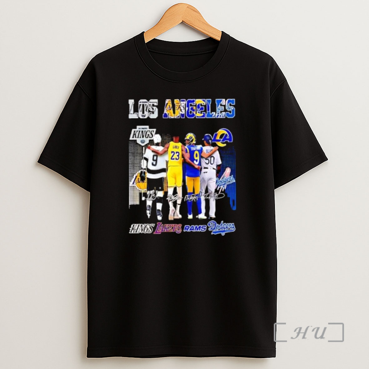 Officials Los Angeles Professional Sports Teams And Players Kings Lakers Rams And Dodgers Premium Shirt Sweatshirt Tee