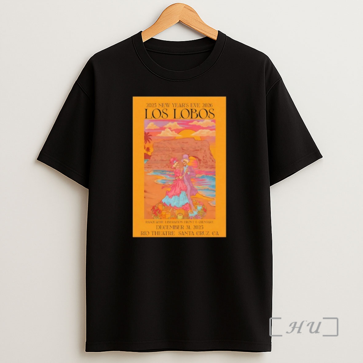 Officials Los Lobos Rio Theatre Santa Cruz Ca Dec 31 2025 Shirt Sweatshirt Tee