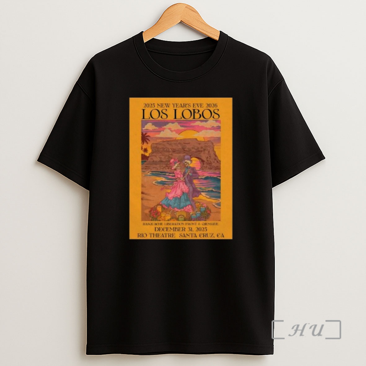 Officials Los Lobos Rio Theatre Santa Cruz Ca December 31 2025 Shirt Sweatshirt Tee