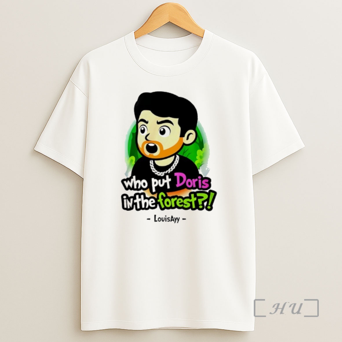 Officials Louisayy Who Put Doris In The Forest Cartoon Shirt Sweatshirt Tee