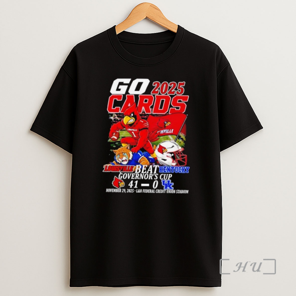 Officials Louisville Cardinals Beat Kentucky Wildcats Go Cards 2025 Premium Shirt Sweatshirt Tee