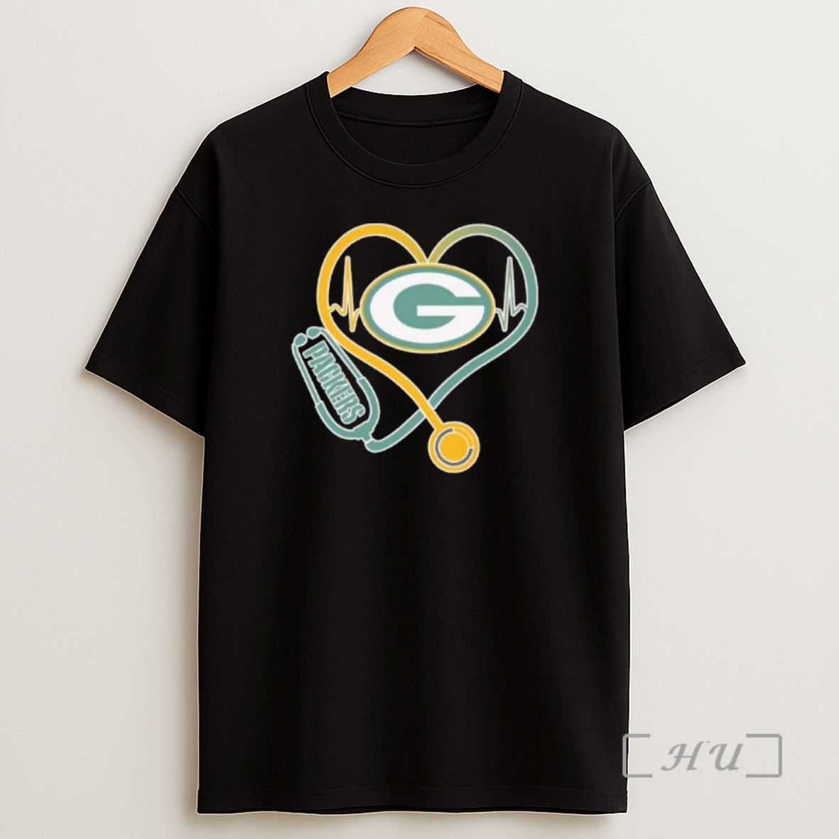 Officials Love Green Bay Packers Stethoscope Headphones Fans Shirt Sweatshirt Tee