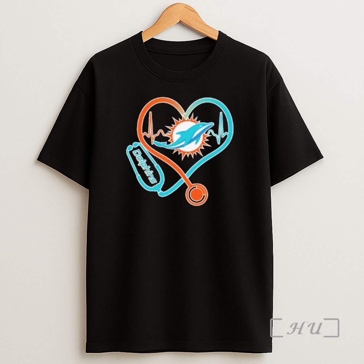 Officials Love Miami Dolphins Stethoscope Headphones Fans Shirt Sweatshirt Tee