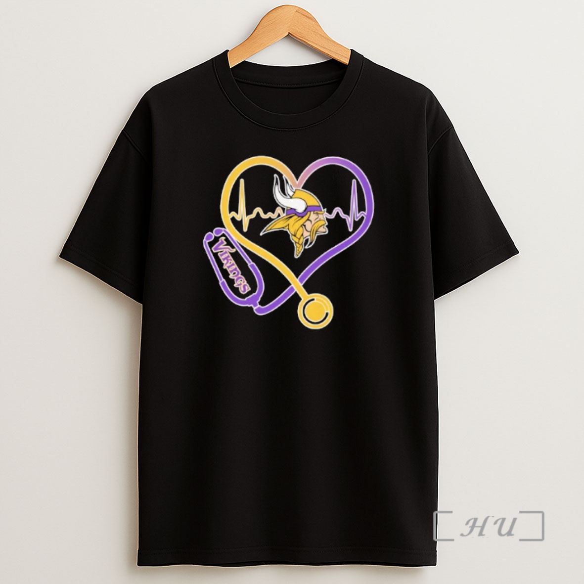 Officials Love Minnesota Vikings Stethoscope Headphones Fans Shirt Sweatshirt Tee