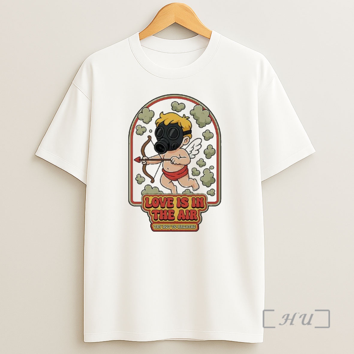 Officials Love Is In The Air Gas Clouds Try Not To Breathe Cupid Shirt Sweatshirt Tee
