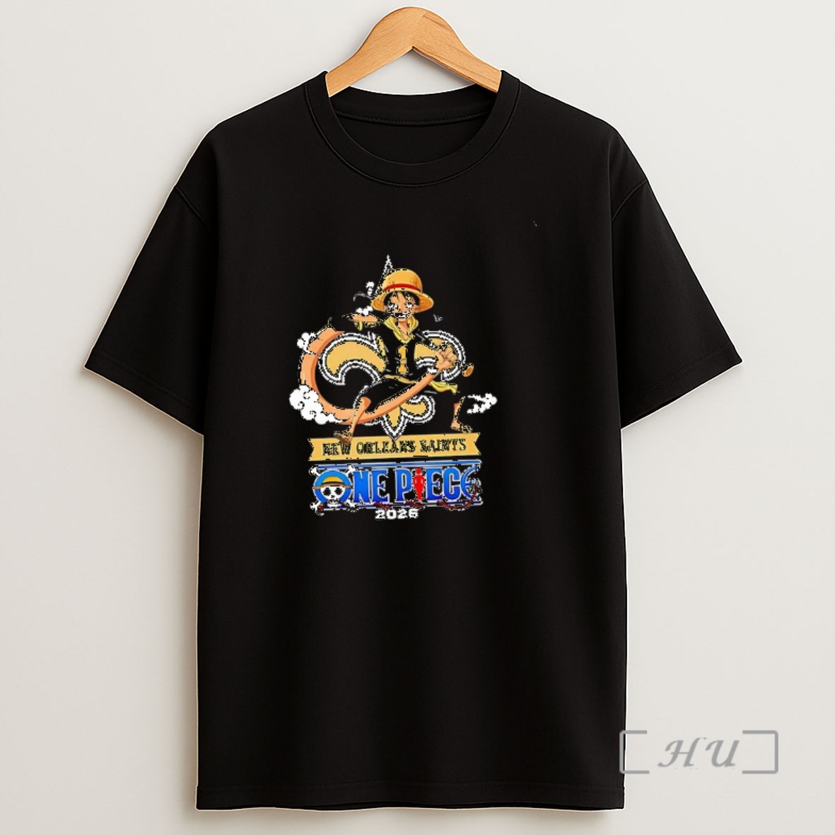 Officials Luffy New Orleans Saints One Piece 2026 Anime Ornaments Shirt Sweatshirt Tee