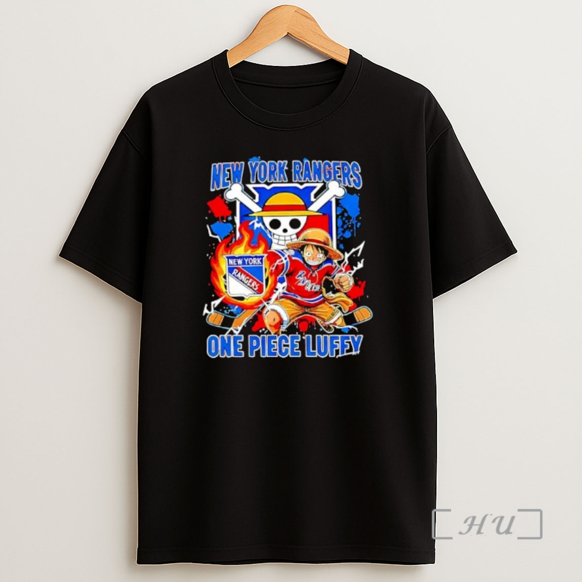 Officials Luffy New York Rangers One Piece 2026 Anime Ornaments Shirt Sweatshirt Tee