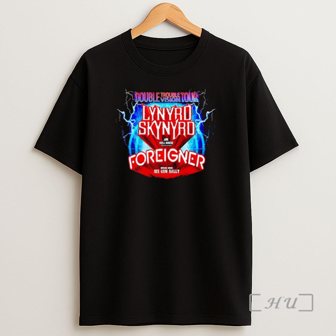 Officials Lynyrd Skynyrd X Foreigner Double Trouble Double Vision Tour 2026 Shirt Sweatshirt Tee