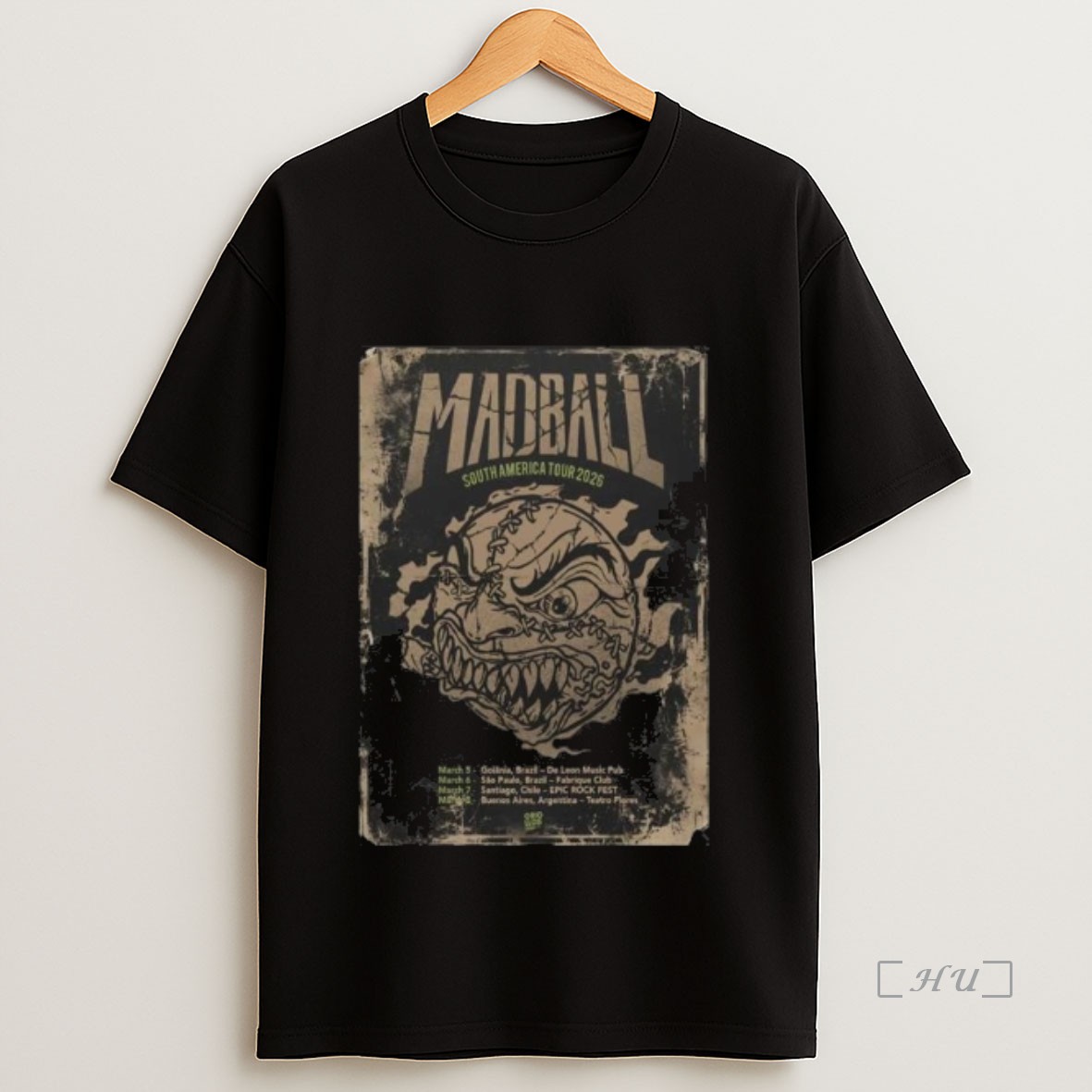 Officials Madball South America Tour 2026 Long Sleve Shirt Sweatshirt Tee