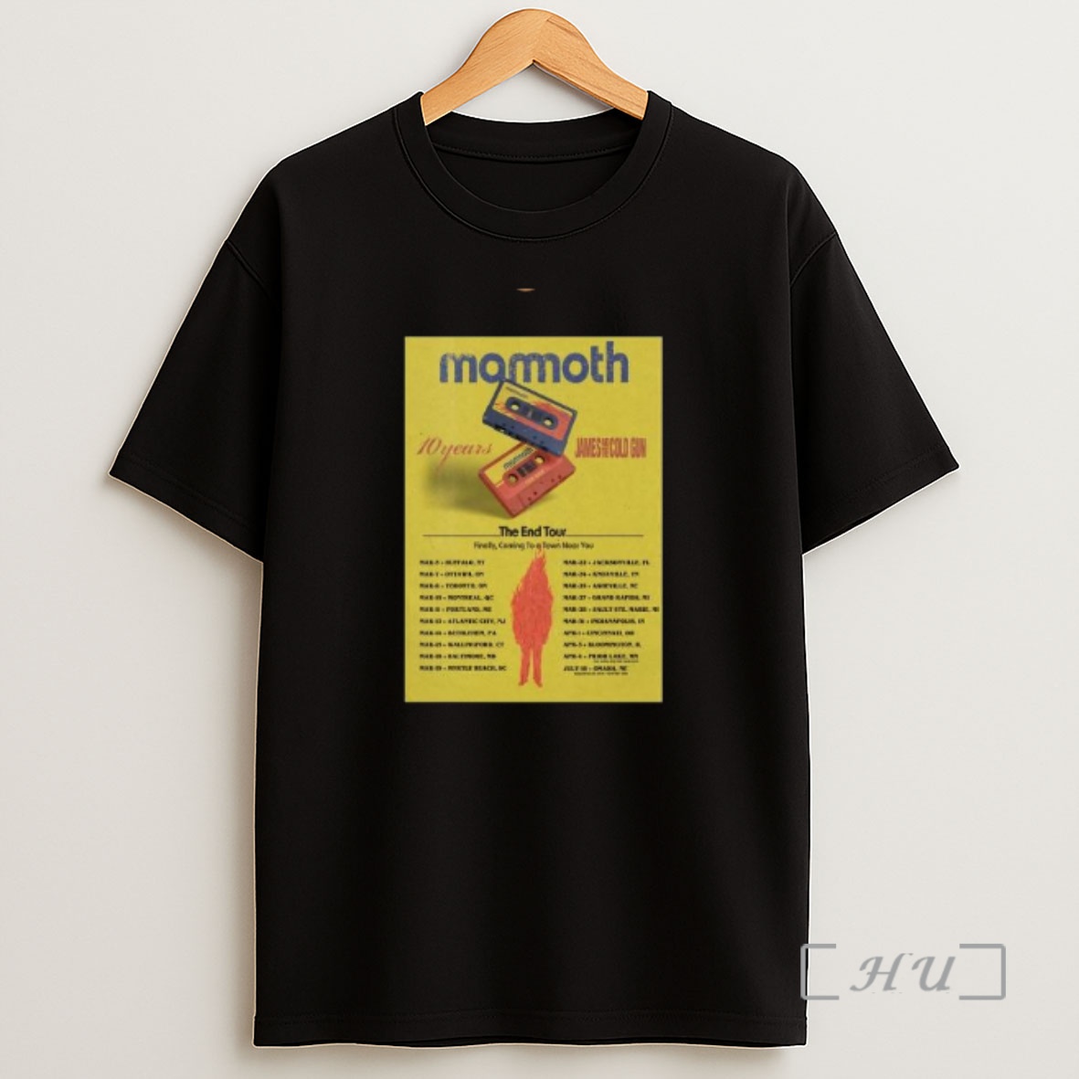 Officials Mammoth 2026 10 Years The End Tour Circle Black Premium Shirt Sweatshirt Tee