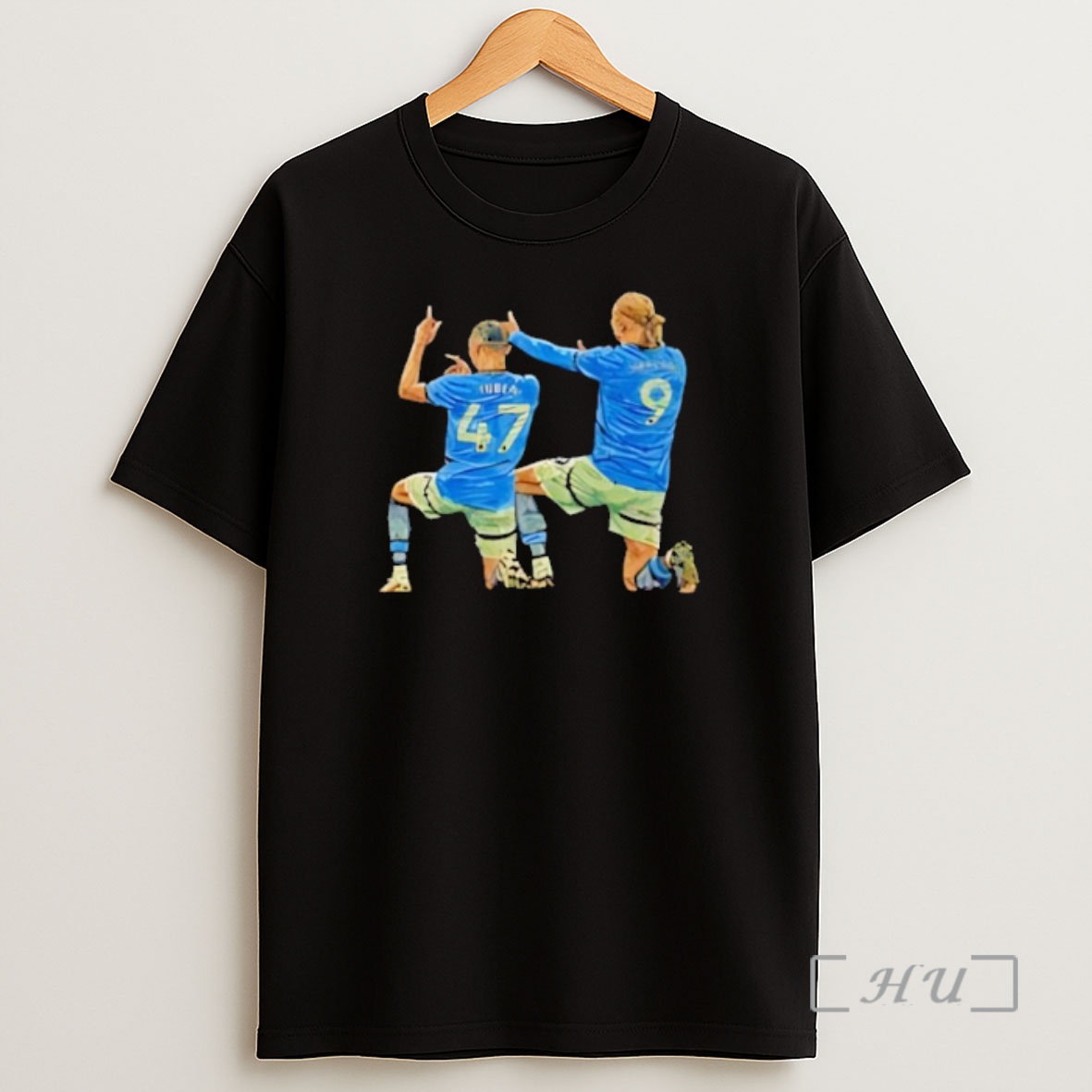 Officials Manchester City Haaland And Phil Foden Celebration Shirt Sweatshirt Tee