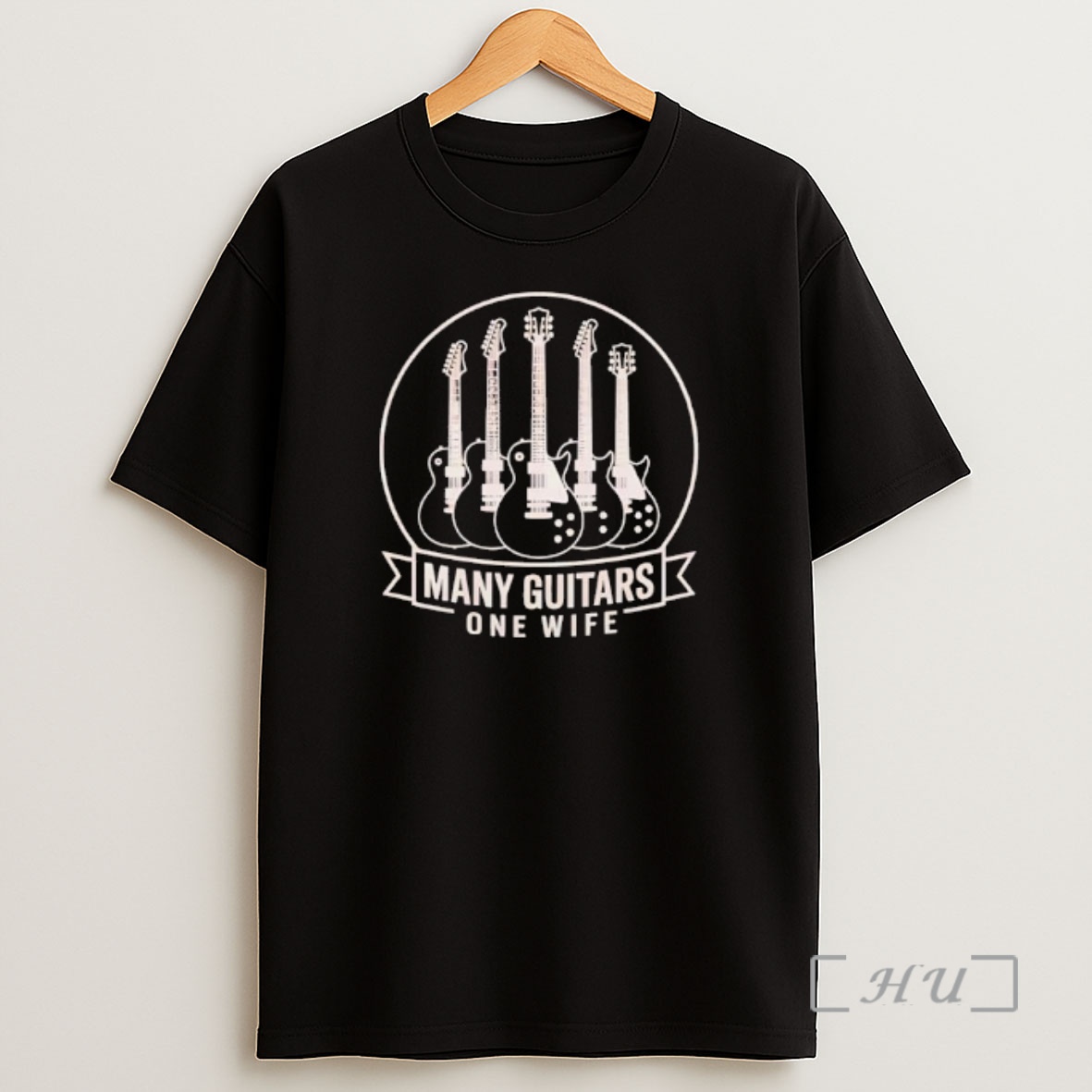 Officials Many Guitars One Wife Graphic Shirt Sweatshirt Tee