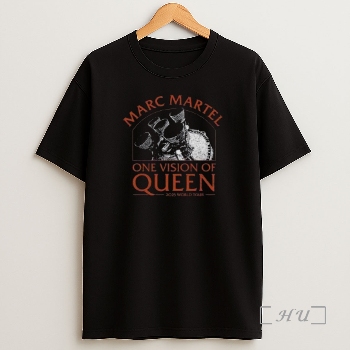 Officials Marc Martel One Vision Of Queen 2025 World Tour Circle Black Premium Shirt Sweatshirt Tee