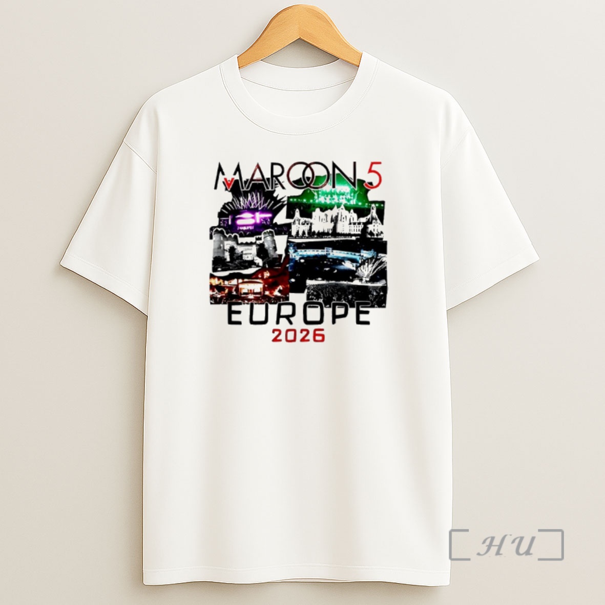 Officials Maroon 5 Europe Tour 2026 Shirt Sweatshirt Tee