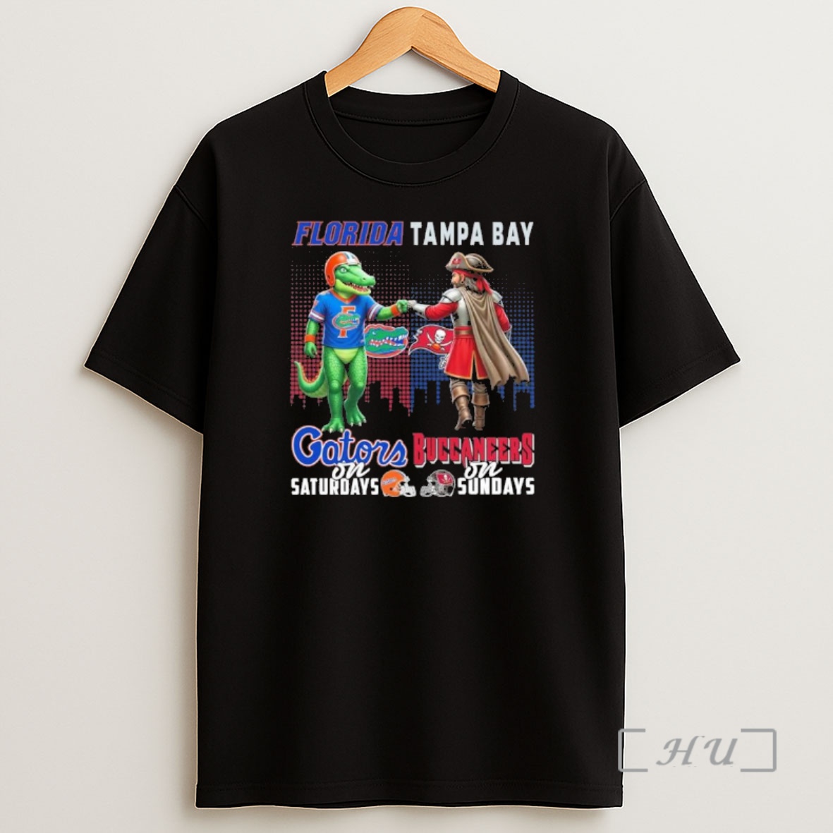 Officials Mascot Florida Gators On Saturdays And Tampa Bay Buccaneers On Sundays Premium Shirt Sweatshirt Tee