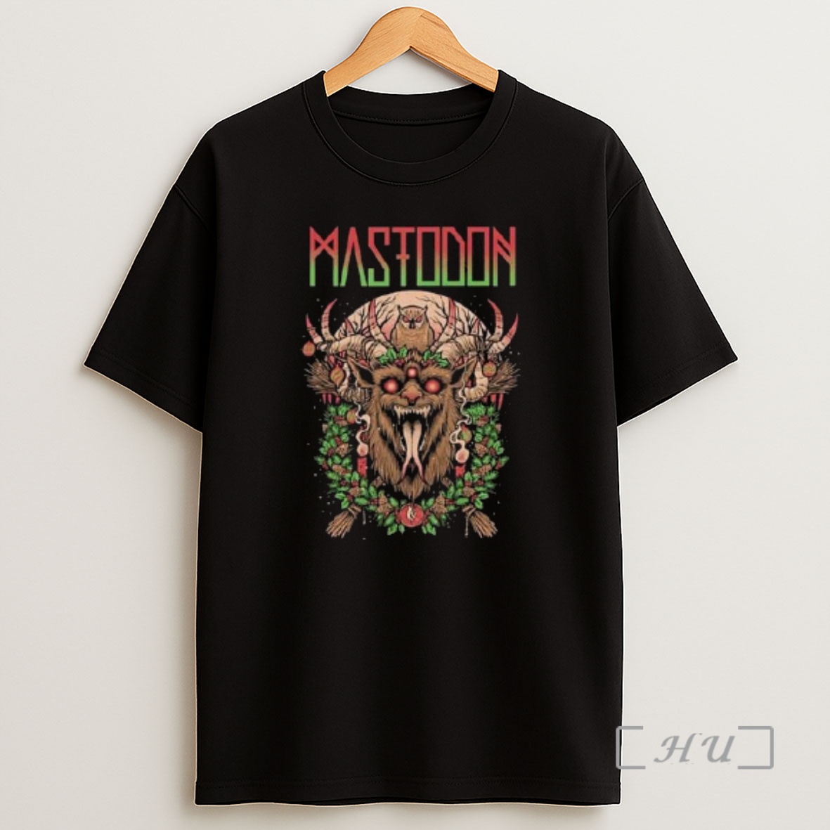 Officials Mastodon Festivus Krampus Circle Black Premium Shirt Sweatshirt Tee