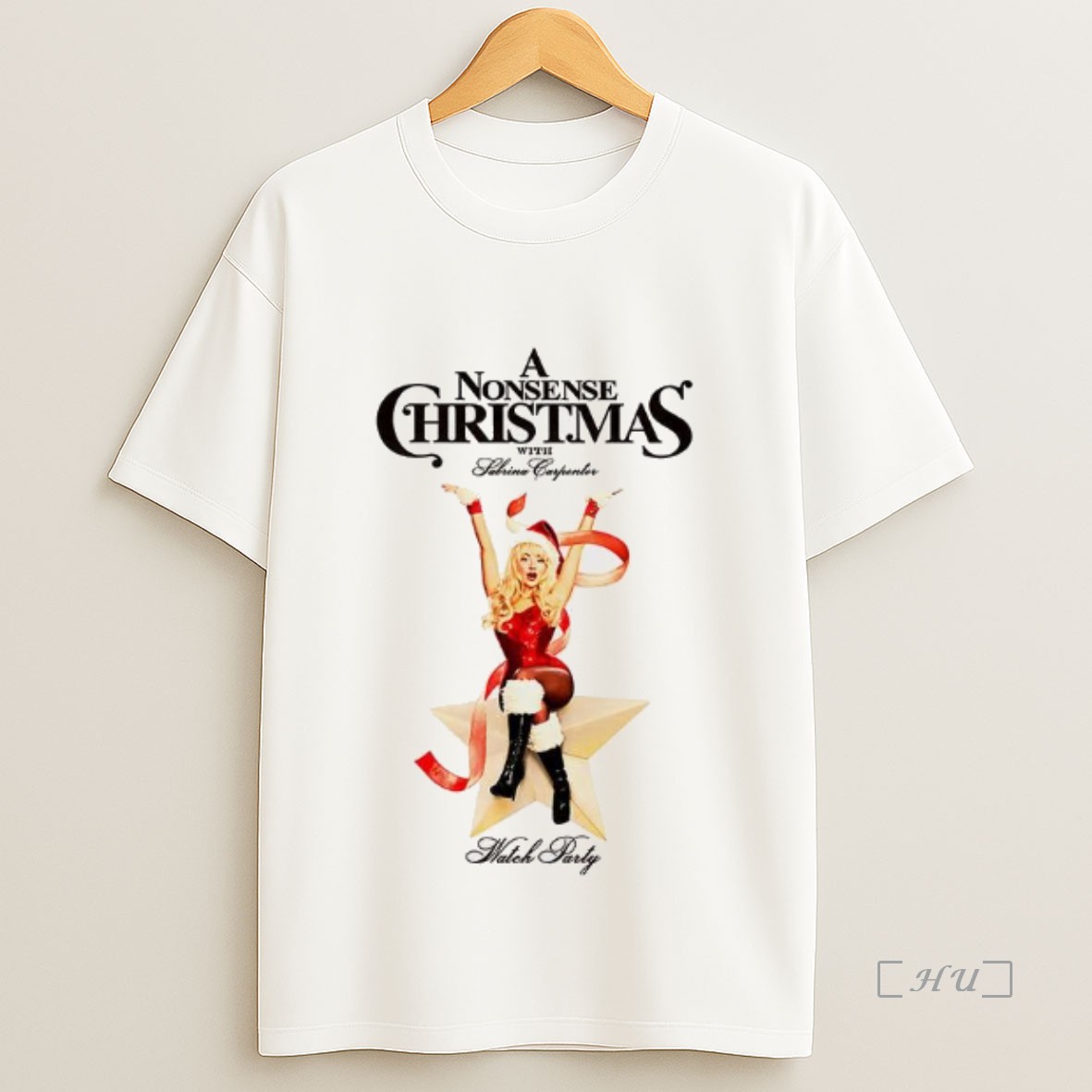 Officials Match Party A Nonsense Christmas With Sabrina Carpenter Premium Shirt Sweatshirt Tee