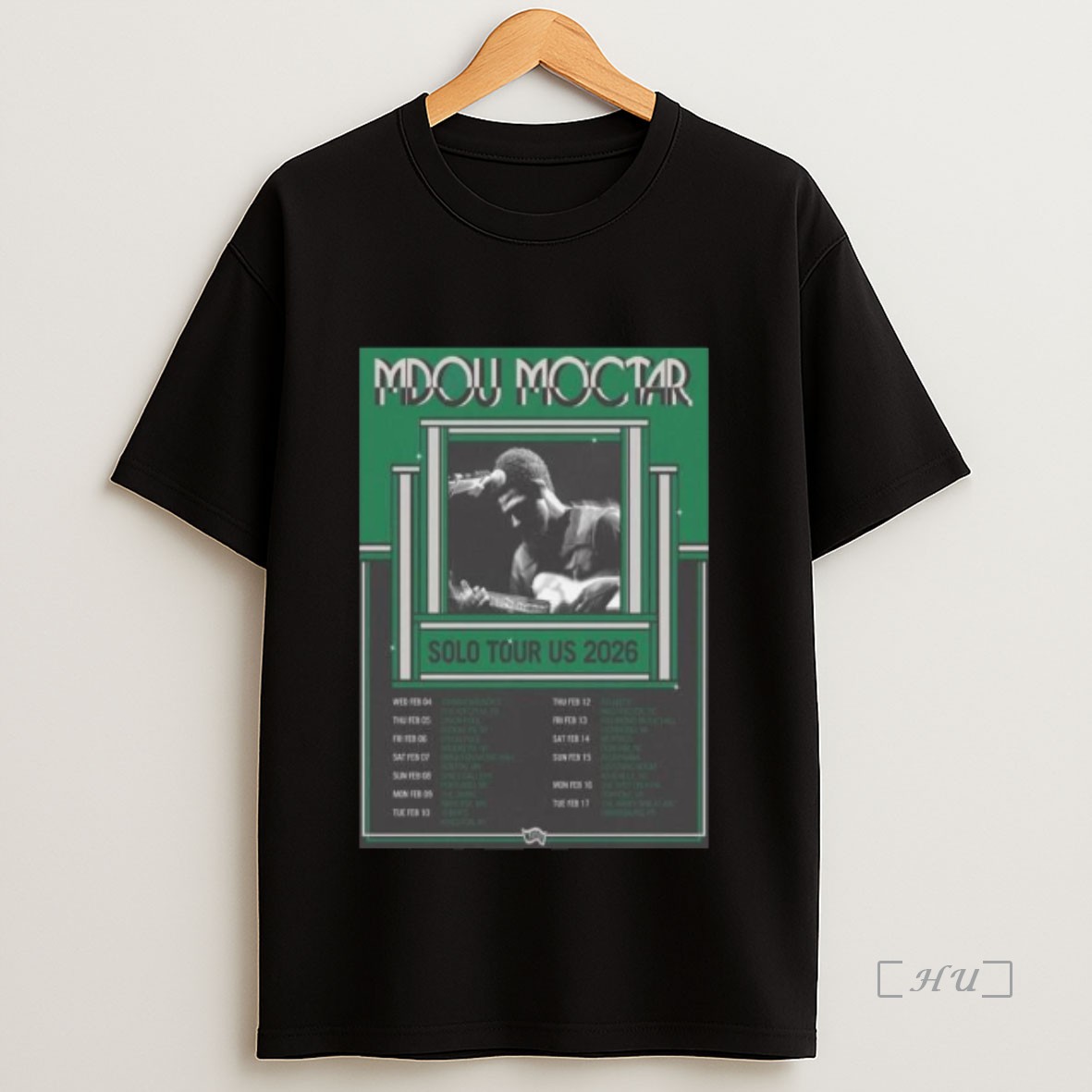 Officials Mdou Moctar Solo Tour Us 2026 Long Sleve Shirt Sweatshirt Tee