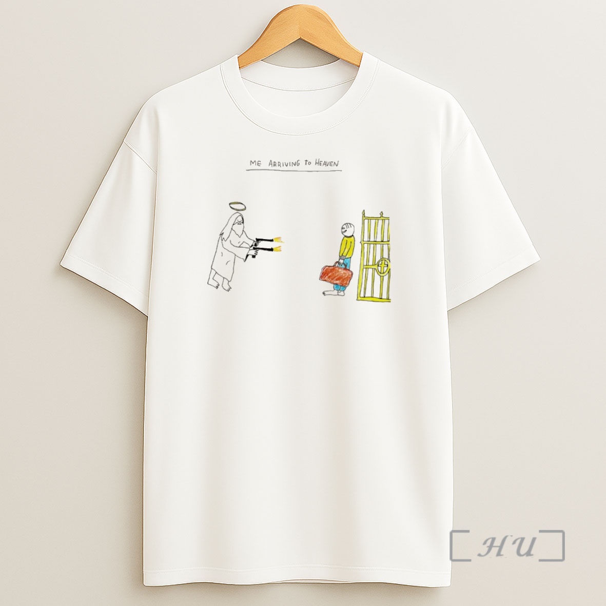 Officials Me Arriving To Heaven Paint Christmas Shirt Sweatshirt Tee