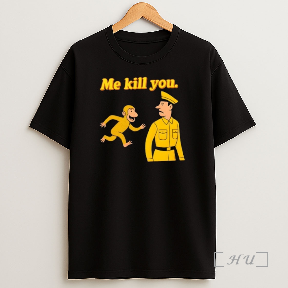 Officials Me Kill You Funny Monkey Cartoon Warning Shirt Sweatshirt Tee