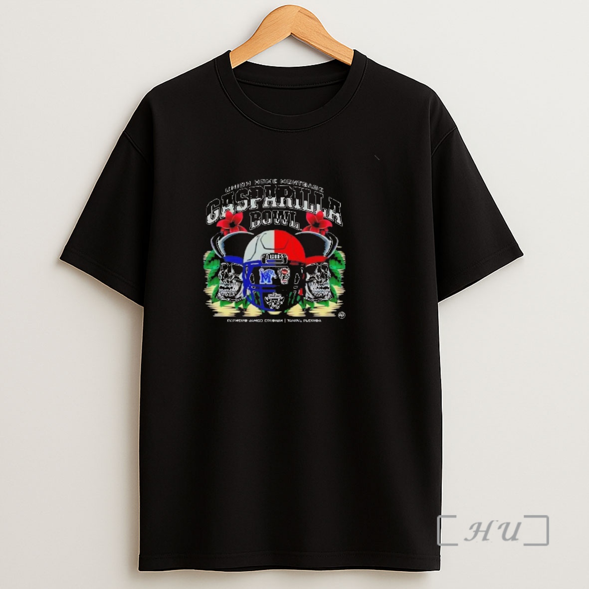 Officials Memphis Tigers Vs North Carolina State Wolfpack 2025 Gasparilla Bowl Head To Head Shirt Sweatshirt Tee
