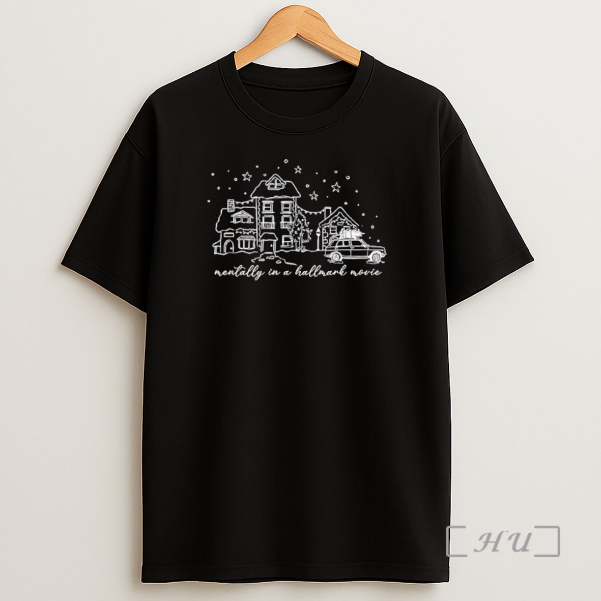 Officials Mentally In A Hallmark Movie Vibes Christmas Coming Shirt Sweatshirt Tee