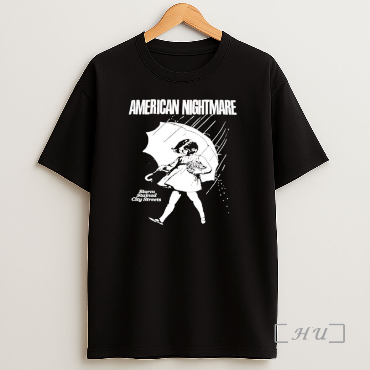 Officials Merican Nightmare Storm Stained City Streets Shirt Sweatshirt Tee