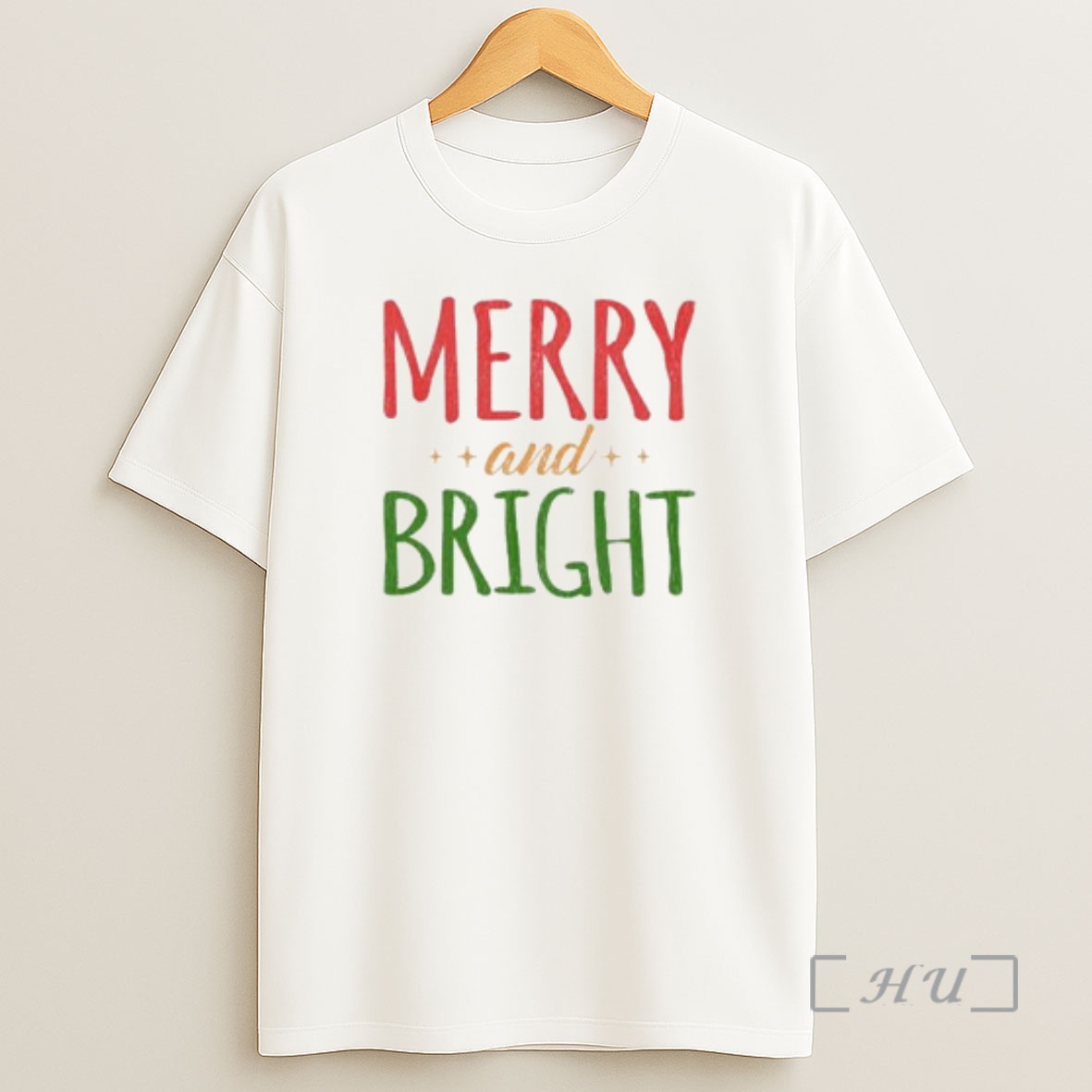 Officials Merry Bright Circle White Shirt Sweatshirt Tee