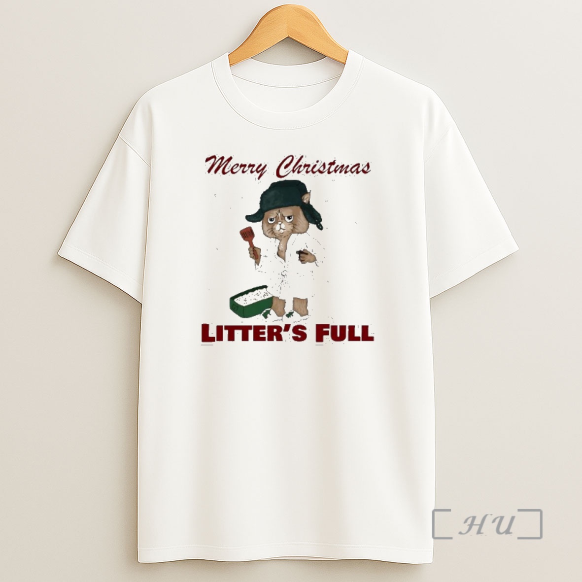 Officials Merry Christmas Litters Full Shirt Sweatshirt Tee