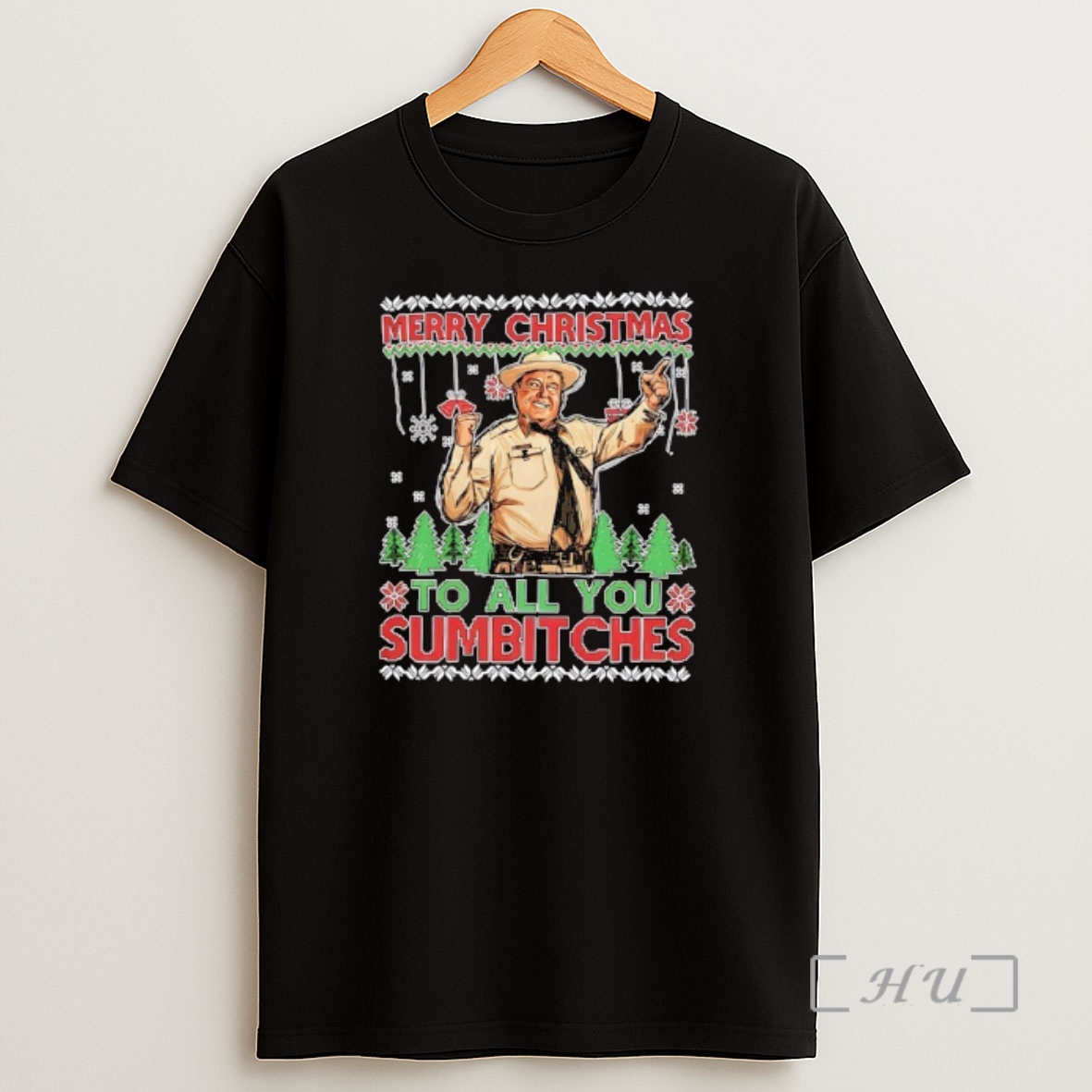 Officials Merry Christmas To All You Sumbitches Shirt Sweatshirt Tee