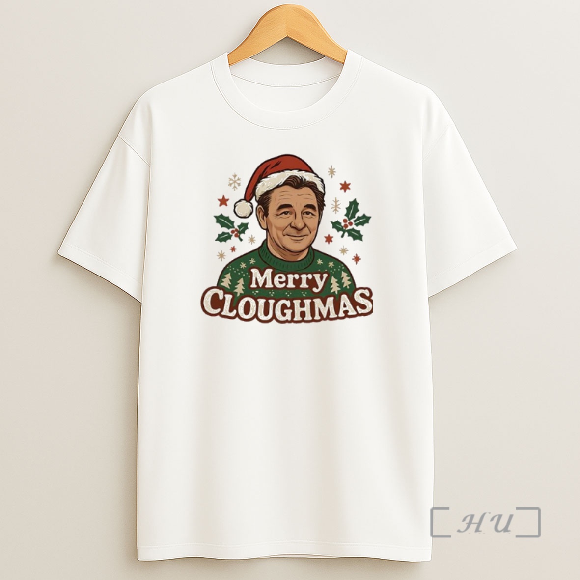 Officials Merry Cloughmas Nottm Forest Santa Christmas Shirt Sweatshirt Tee