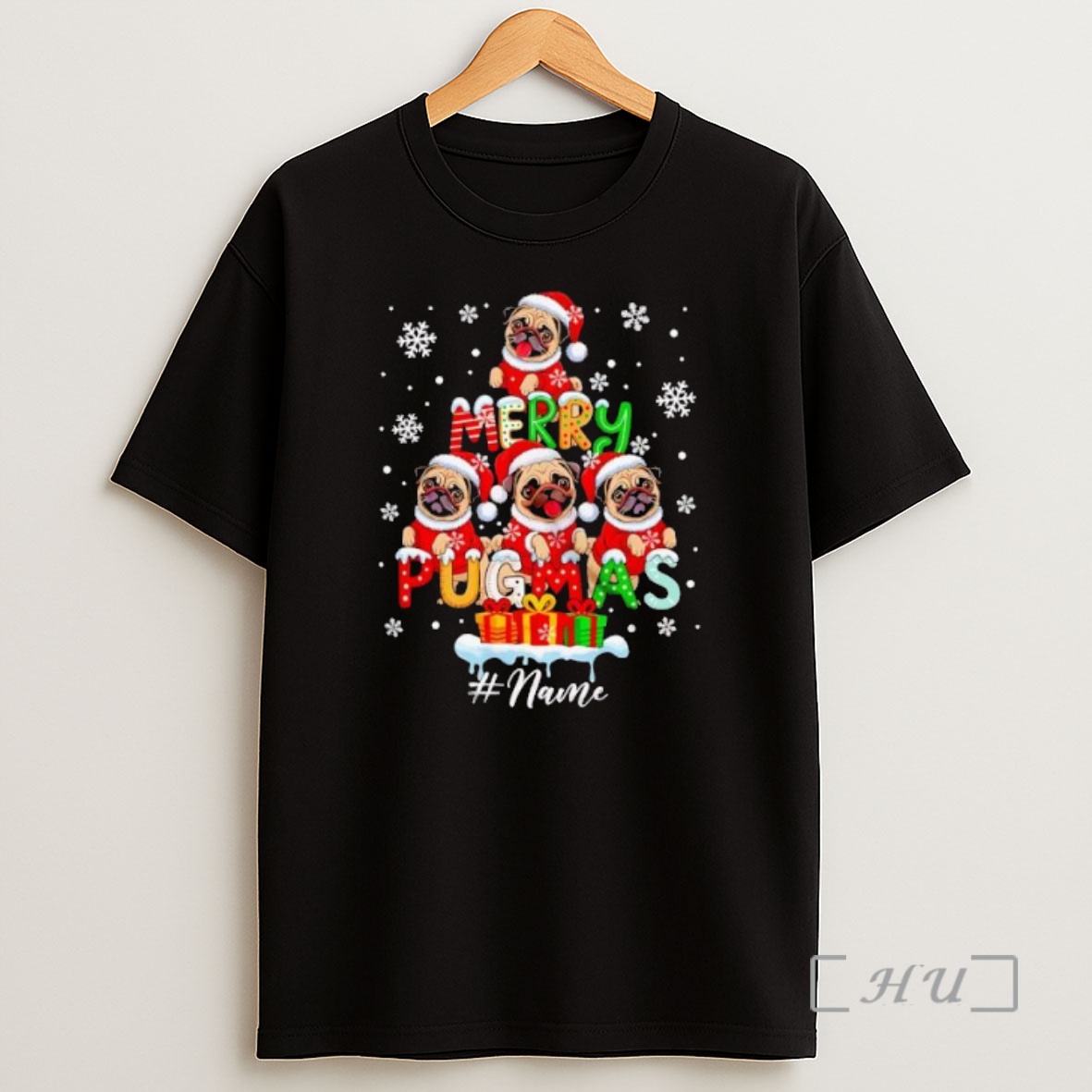 Officials Merry Pugmas Lovely Christmas Tree Premium Shirt Sweatshirt Tee