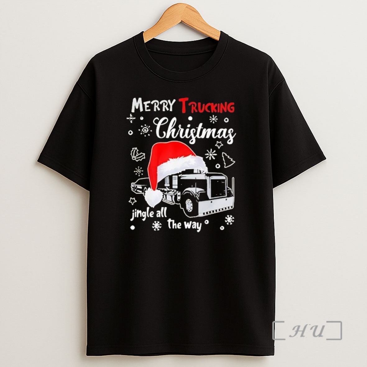 Officials Merry Trucking Christmas Jingle Al The Way Shirt Sweatshirt Tee