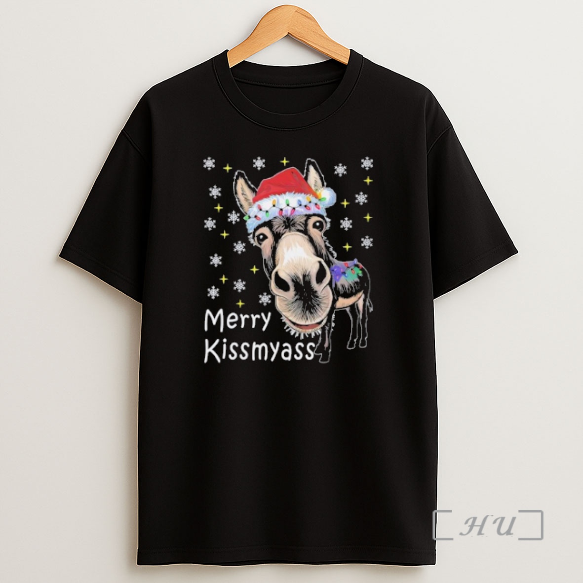 Officials Merry Kissmyass Donkey Shirt Sweatshirt Tee