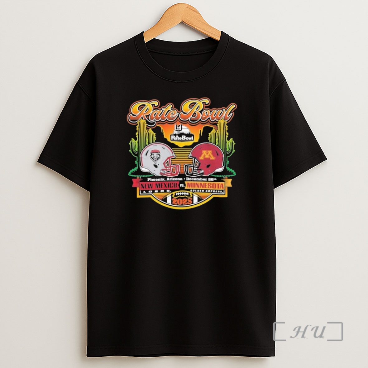 Officials Mexico Lobos Vs Minnesota Golden Gophers 2025 Rate Bowl Horizon Matchup Shirt Sweatshirt Tee