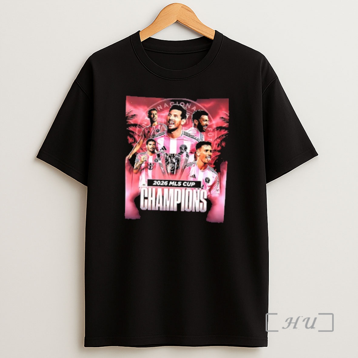 Officials Miami Cf 2026 Mls Cup Champions Graphic 2 Sided Shirt Sweatshirt Tee