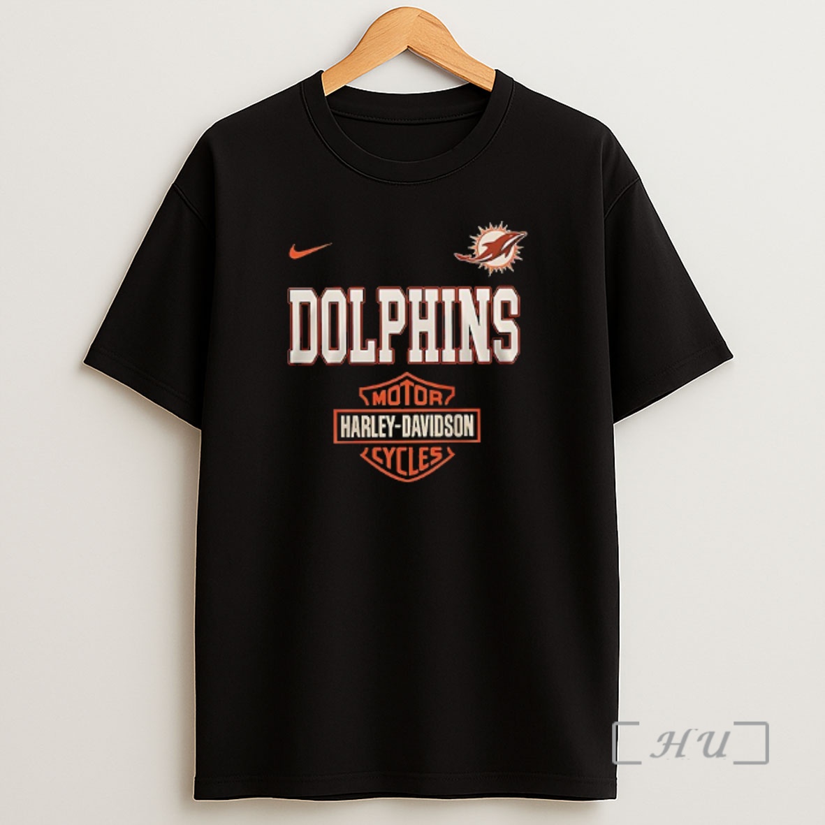 Officials Miami Dolphins 122 Years Harley Davidson Ride The Legend Logo Premium Shirt Sweatshirt Tee