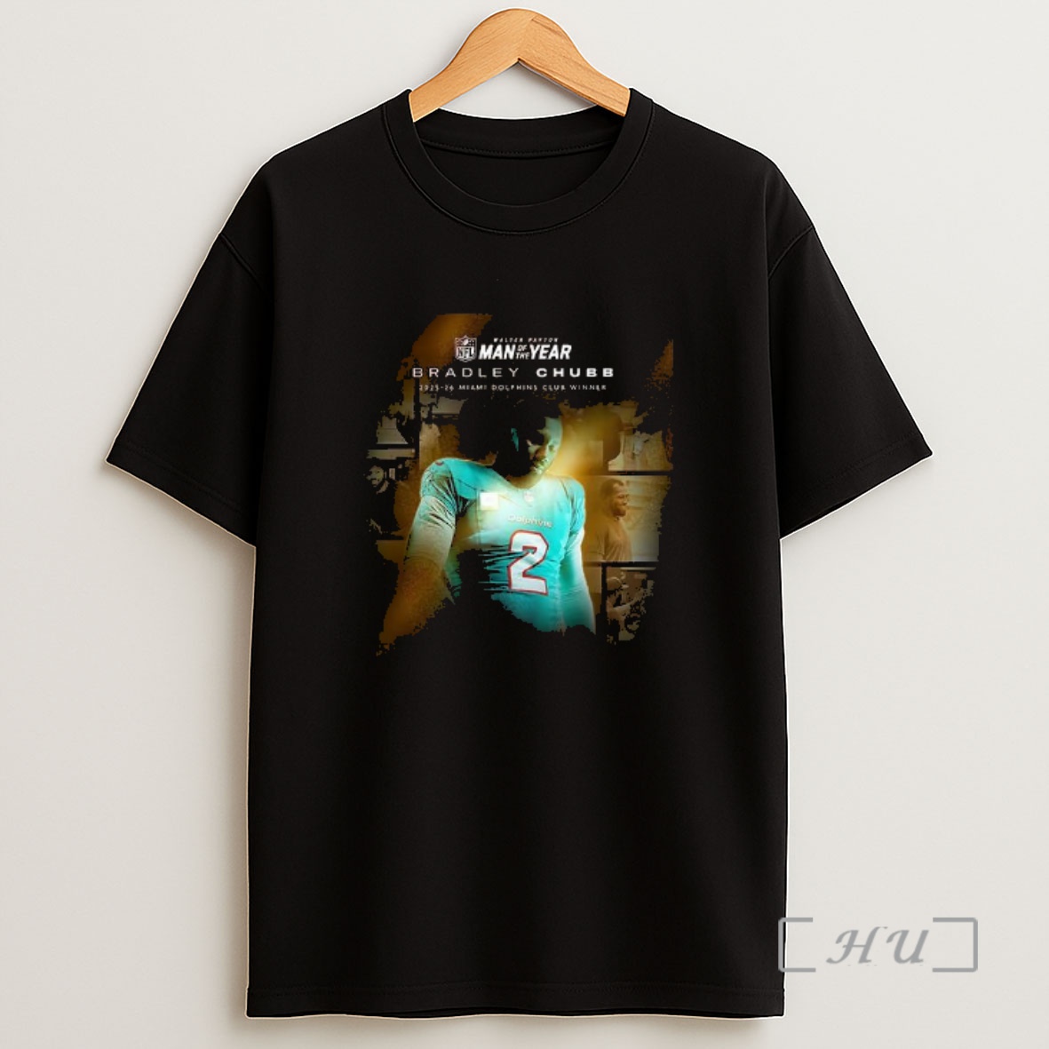 Officials Miami Dolphins Bradley Chubb 2025 2026 Miami Dolphins Club Winner Premium Shirt Sweatshirt Tee